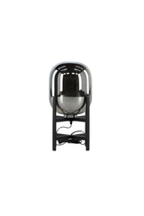 Altair Tischlampe - schwarz/Stahl - Tischlampen - ALVAHOME