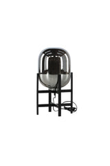 Altair Tischlampe - schwarz/Stahl - Tischlampen - ALVAHOME