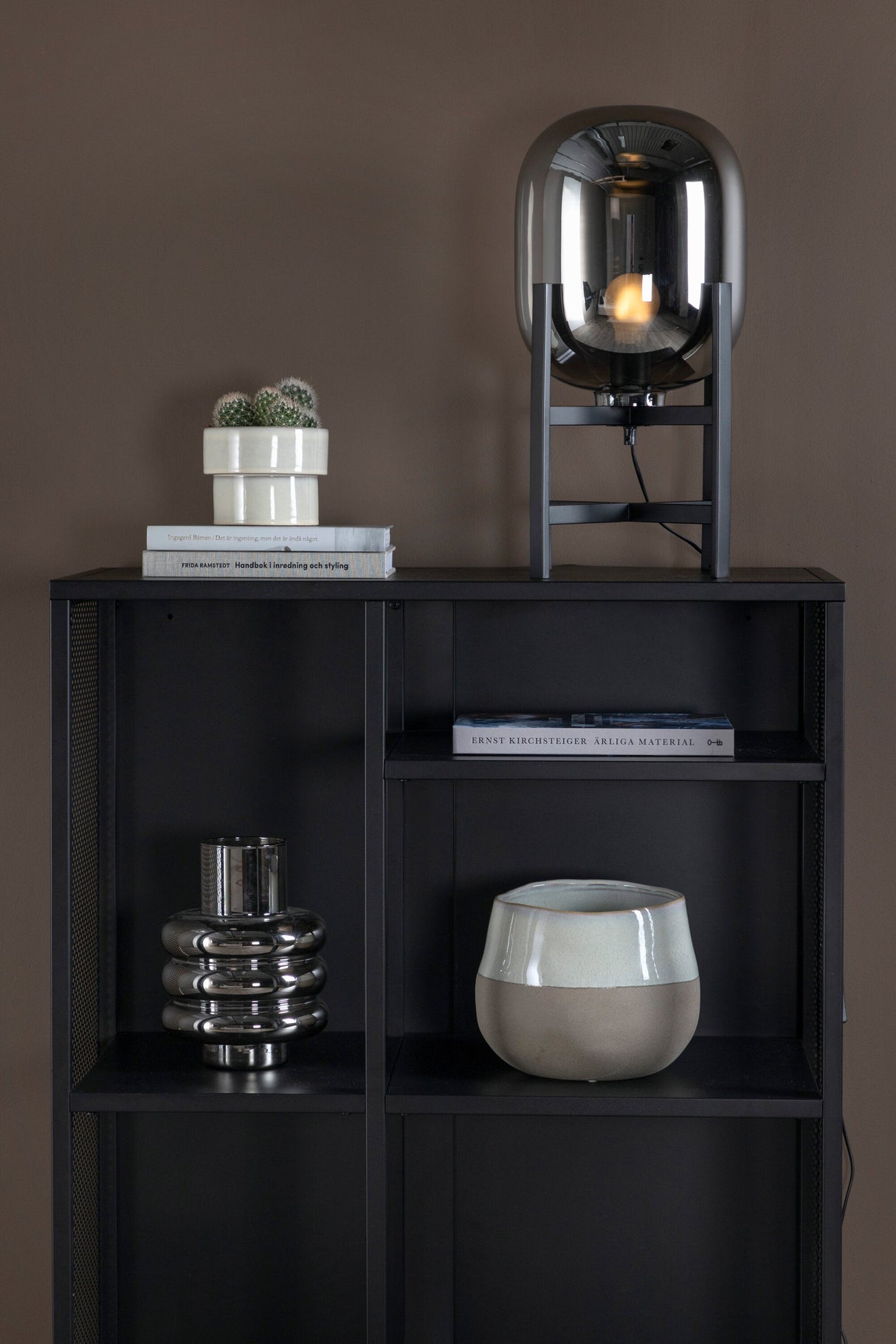 Altair Tischlampe - schwarz/Stahl - Tischlampen - ALVAHOME