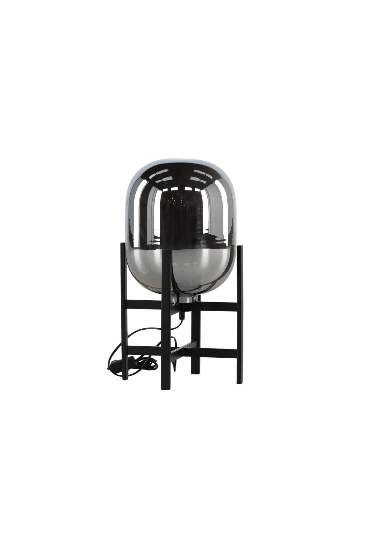 Altair Tischlampe - schwarz/Stahl - Tischlampen - ALVAHOME