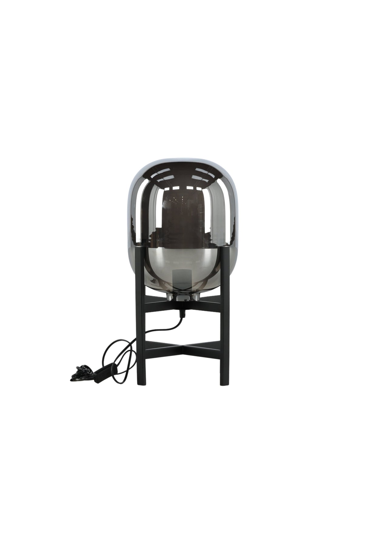 Altair Tischlampe - schwarz/Stahl - Tischlampen - ALVAHOME