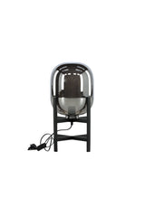 Altair Tischlampe - schwarz/Stahl - Tischlampen - ALVAHOME