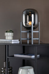 Altair Tischlampe - schwarz/Stahl - Tischlampen - ALVAHOME