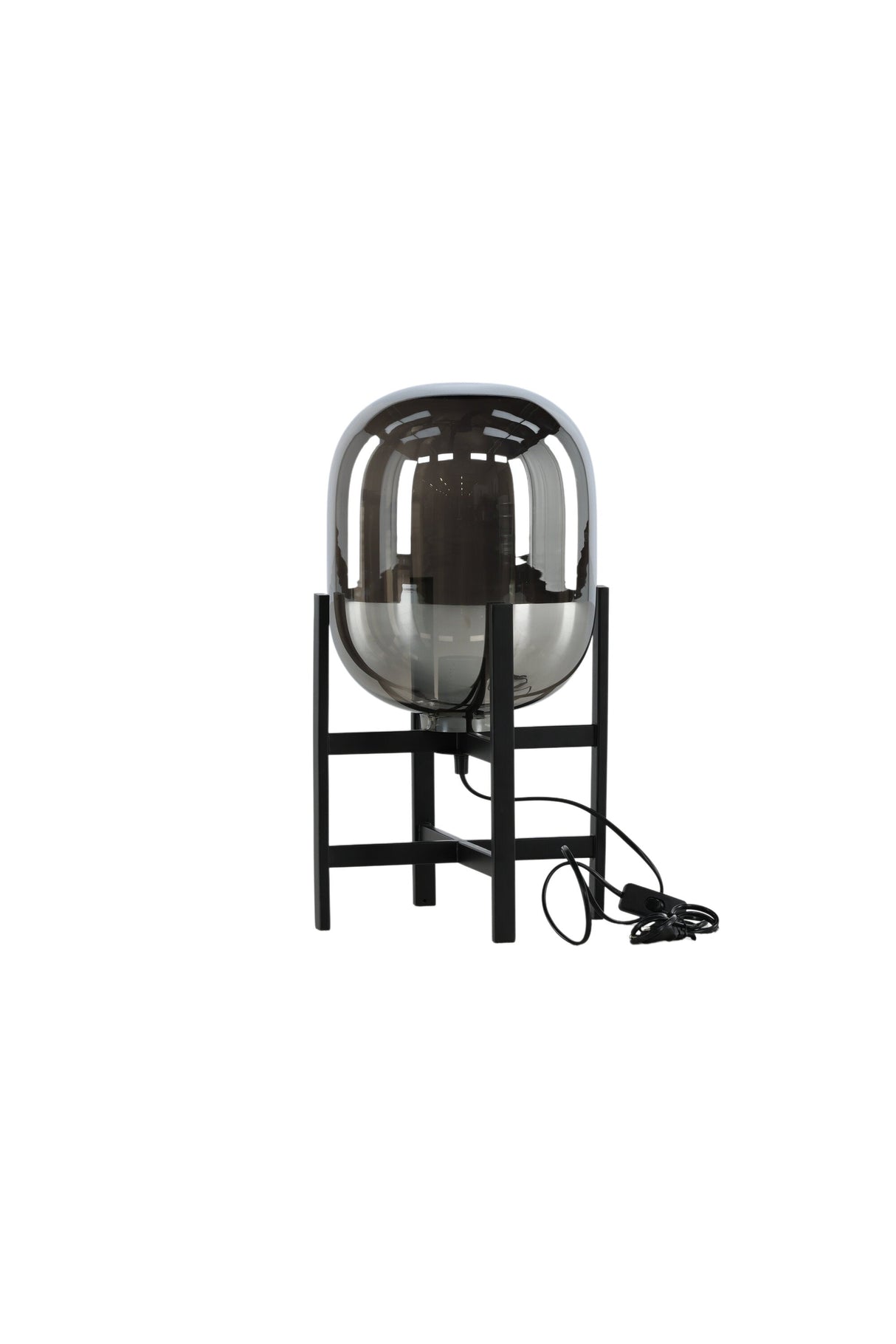 Altair Tischlampe - schwarz/Stahl - Tischlampen - ALVAHOME