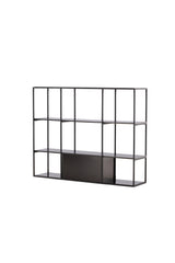Amarillo Schrank - schwarz/MDF - Schränke - ALVAHOME