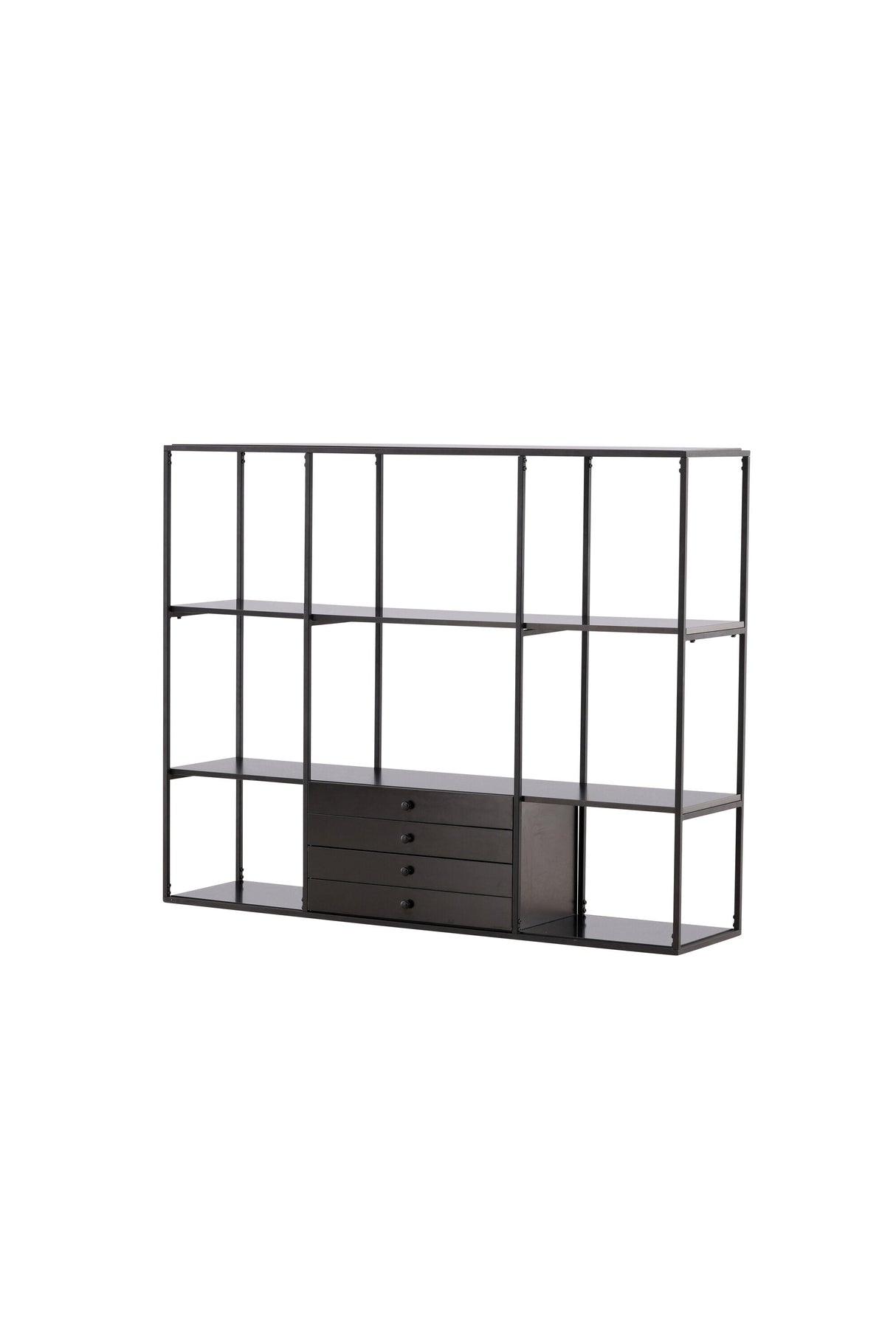 Amarillo Schrank - schwarz/MDF - Schränke - ALVAHOME