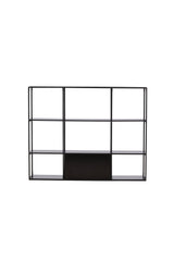 Amarillo Schrank - schwarz/MDF - Schränke - ALVAHOME