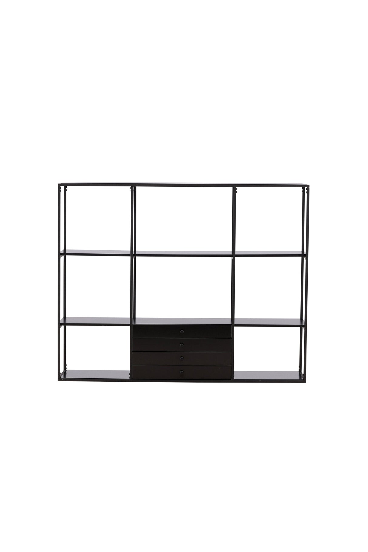 Amarillo Schrank - schwarz/MDF - Schränke - ALVAHOME