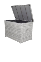 Amazon Kissenbox - grau/Weidengeflecht - Kissenboxen - ALVAHOME