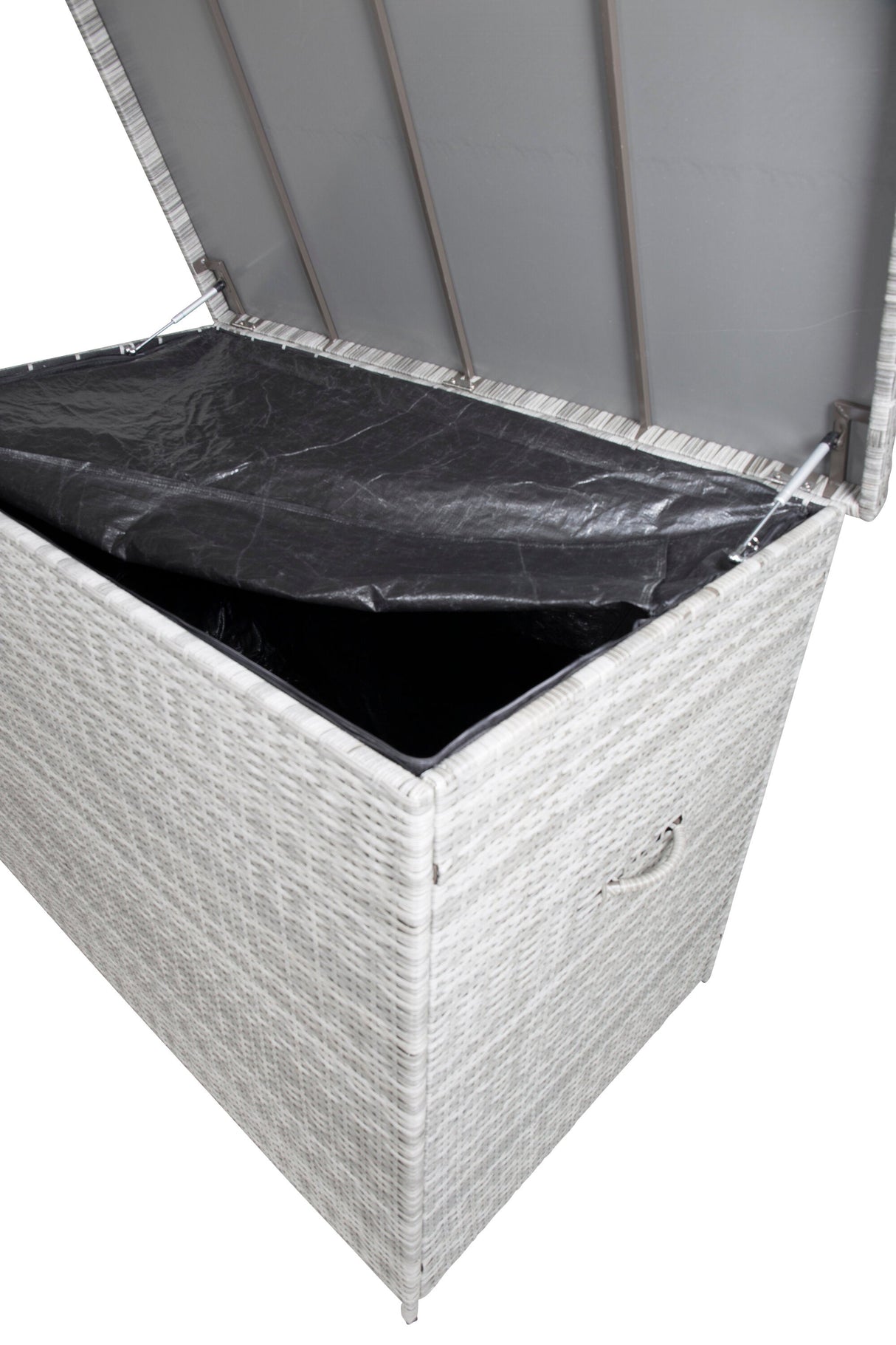 Amazon Kissenbox - grau/Weidengeflecht - Kissenboxen - ALVAHOME