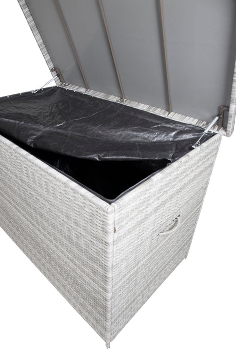 Amazon Kissenbox - grau/Weidengeflecht - Kissenboxen - ALVAHOME