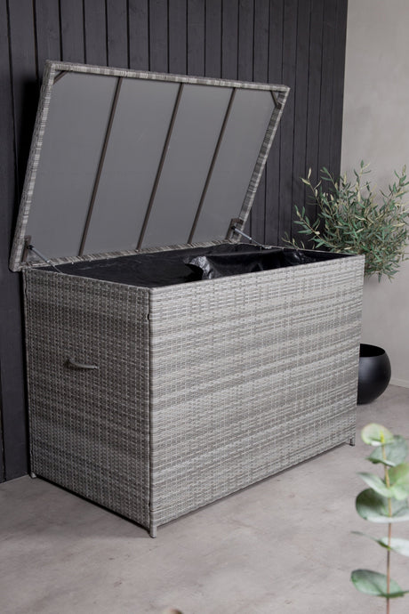 Amazon Kissenbox - grau/Weidengeflecht - Kissenboxen - ALVAHOME