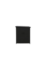 Amazon Kissenbox - schwarz/Weidengeflecht - Kissenboxen - ALVAHOME