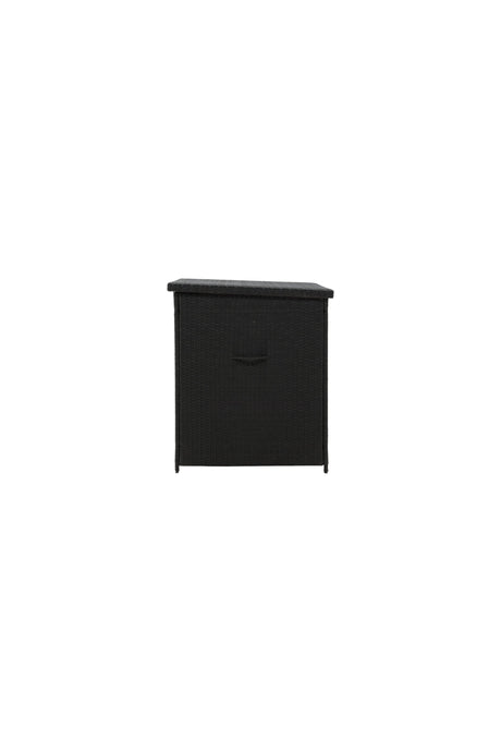 Amazon Kissenbox - schwarz/Weidengeflecht - Kissenboxen - ALVAHOME