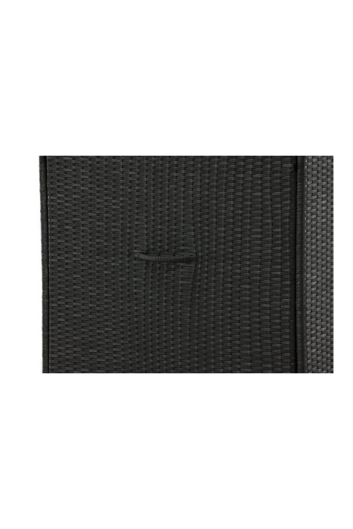 Amazon Kissenbox - schwarz/Weidengeflecht - Kissenboxen - ALVAHOME