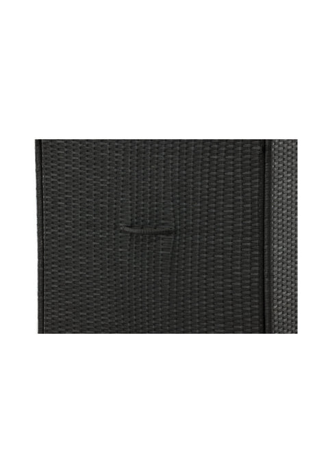 Amazon Kissenbox - schwarz/Weidengeflecht - Kissenboxen - ALVAHOME