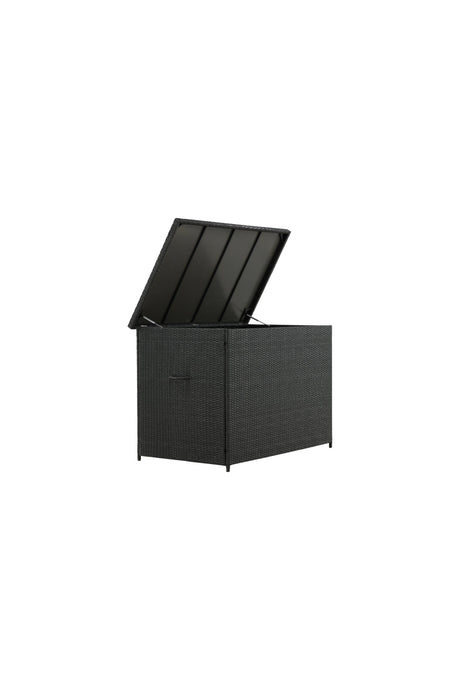 Amazon Kissenbox - schwarz/Weidengeflecht - Kissenboxen - ALVAHOME