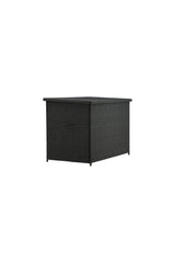 Amazon Kissenbox - schwarz/Weidengeflecht - Kissenboxen - ALVAHOME