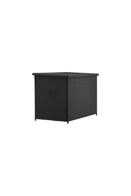 Amazon Kissenbox - schwarz/Weidengeflecht - Kissenboxen - ALVAHOME