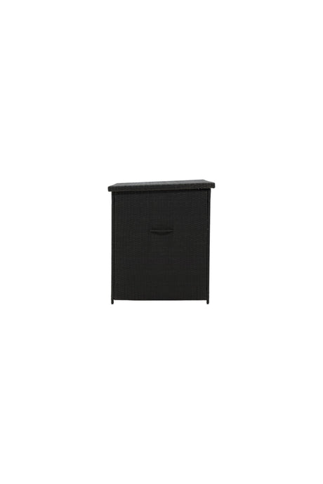 Amazon Kissenbox - schwarz/Weidengeflecht - Kissenboxen - ALVAHOME