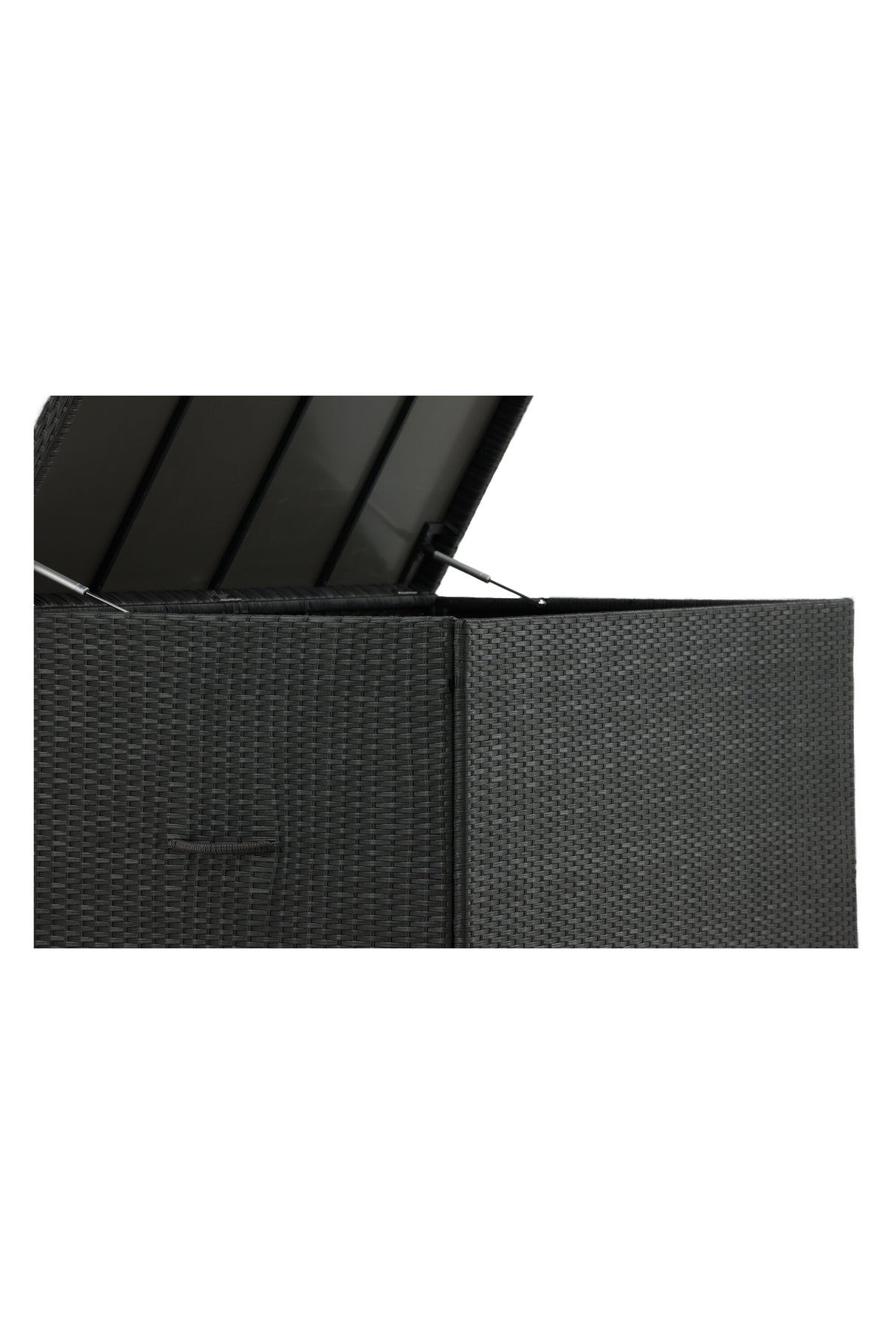 Amazon Kissenbox - schwarz/Weidengeflecht - Kissenboxen - ALVAHOME