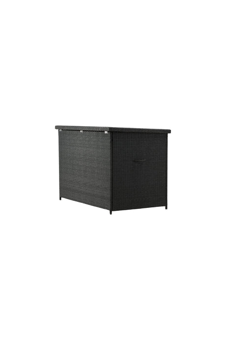 Amazon Kissenbox - schwarz/Weidengeflecht - Kissenboxen - ALVAHOME
