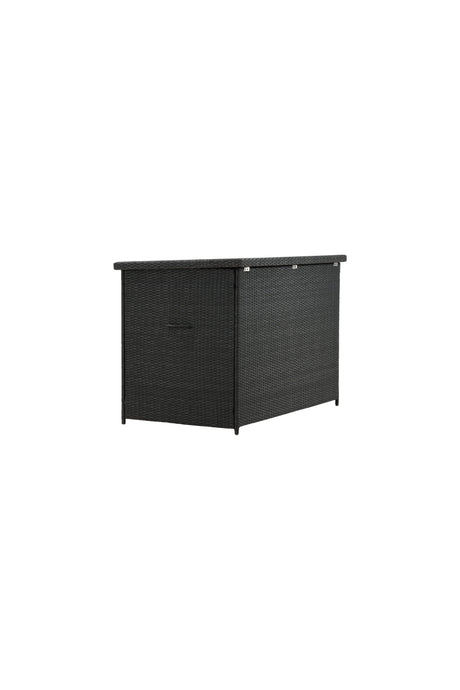 Amazon Kissenbox - schwarz/Weidengeflecht - Kissenboxen - ALVAHOME