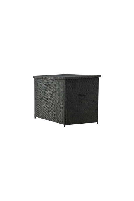Amazon Kissenbox - schwarz/Weidengeflecht - Kissenboxen - ALVAHOME