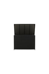 Amazon Kissenbox - schwarz/Weidengeflecht - Kissenboxen - ALVAHOME