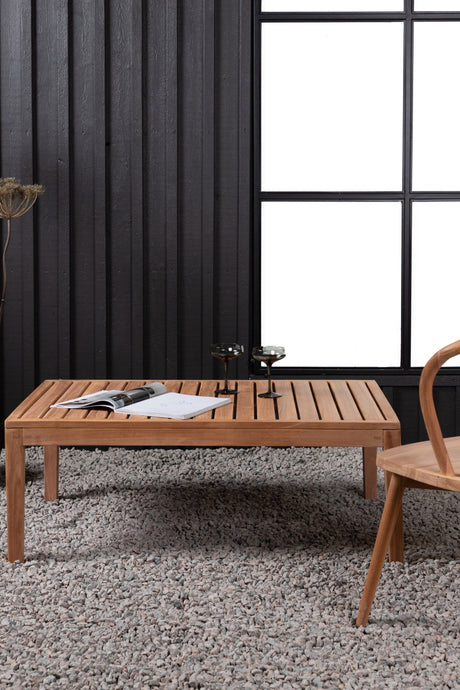 Amlan Outdoor - Couchtisch - natur/Teak - Outdoor - Couchtische - ALVAHOME