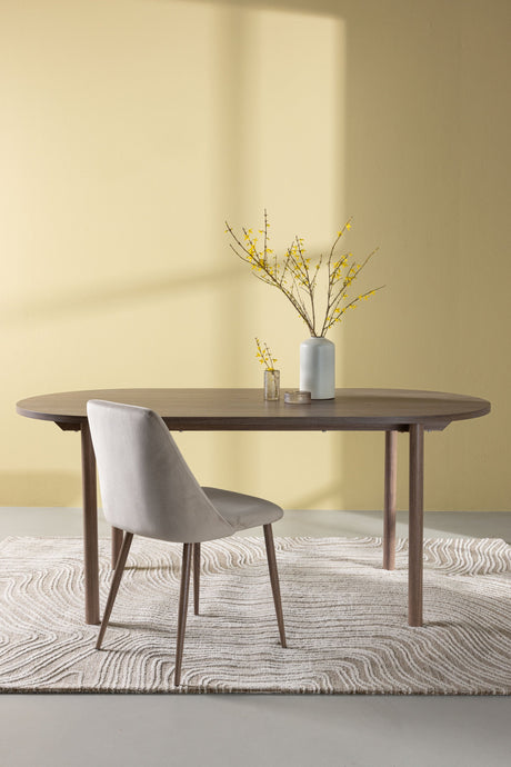 Andy ovaler Esstisch - natur/MDF - Ovale Esstische - ALVAHOME