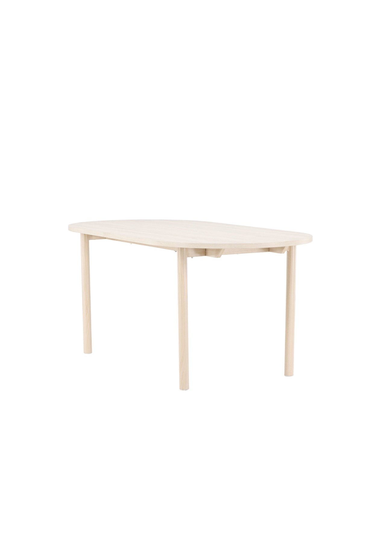 Andy ovaler Esstisch - white - wash/MDF - Ovale Esstische - ALVAHOME