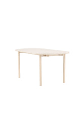 Andy ovaler Esstisch - white - wash/MDF - Ovale Esstische - ALVAHOME