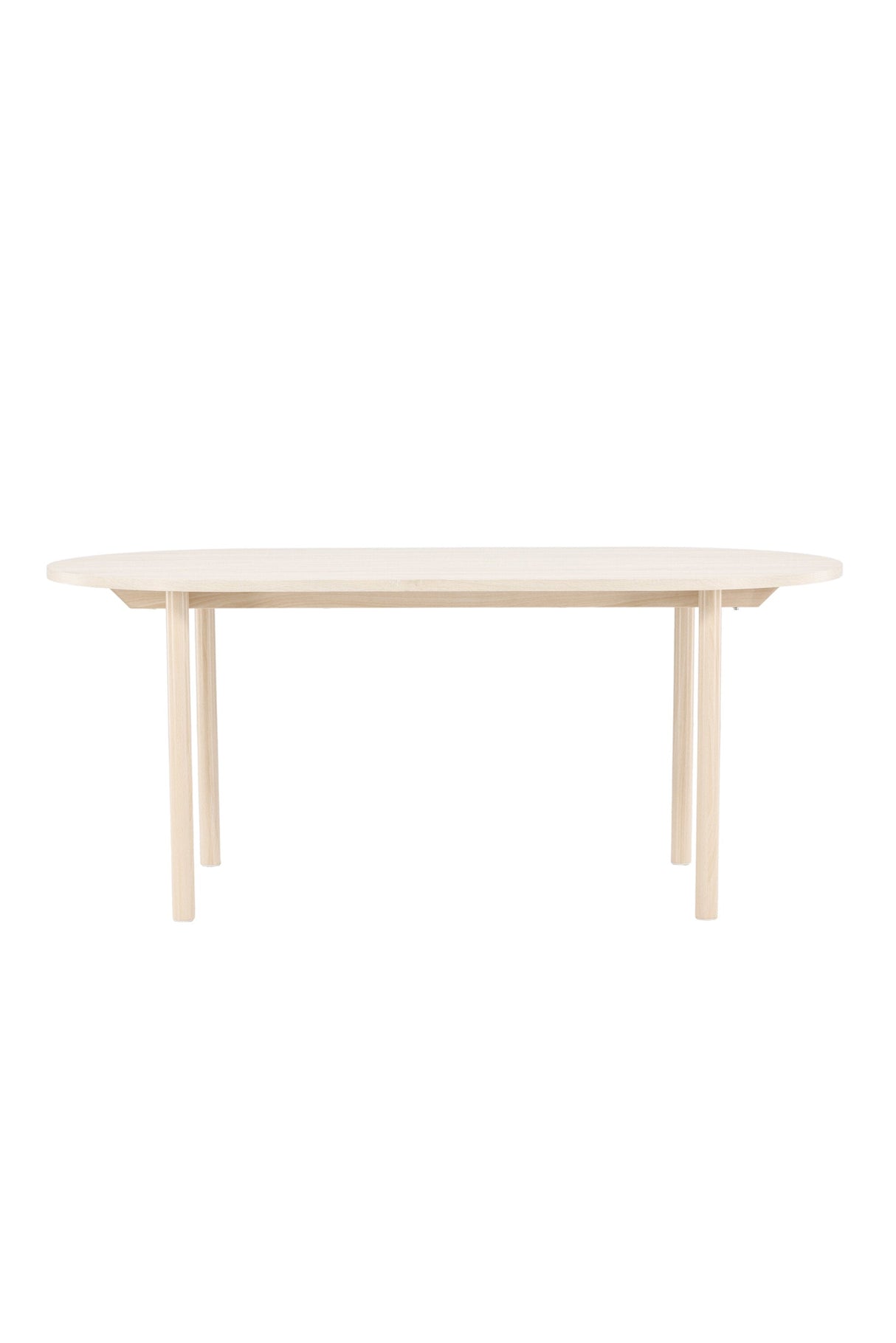 Andy ovaler Esstisch - white - wash/MDF - Ovale Esstische - ALVAHOME