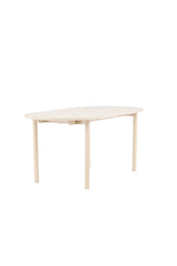 Andy ovaler Esstisch - white - wash/MDF - Ovale Esstische - ALVAHOME