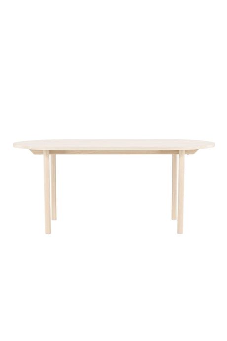 Andy ovaler Esstisch - white - wash/MDF - Ovale Esstische - ALVAHOME