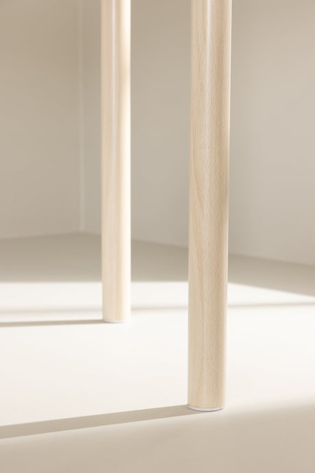 Andy ovaler Esstisch - white - wash/MDF - Ovale Esstische - ALVAHOME