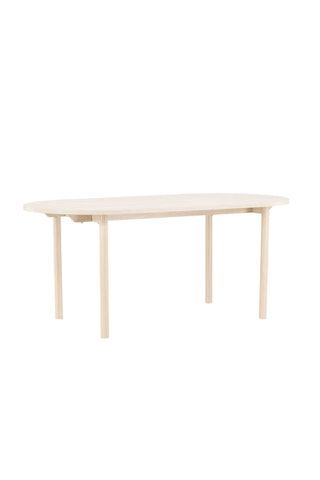Andy ovaler Esstisch - white - wash/MDF - Ovale Esstische - ALVAHOME