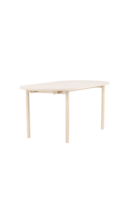 Andy ovaler Esstisch - white - wash/MDF - Ovale Esstische - ALVAHOME