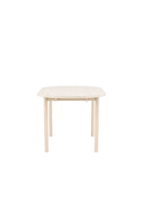 Andy ovaler Esstisch - white - wash/MDF - Ovale Esstische - ALVAHOME