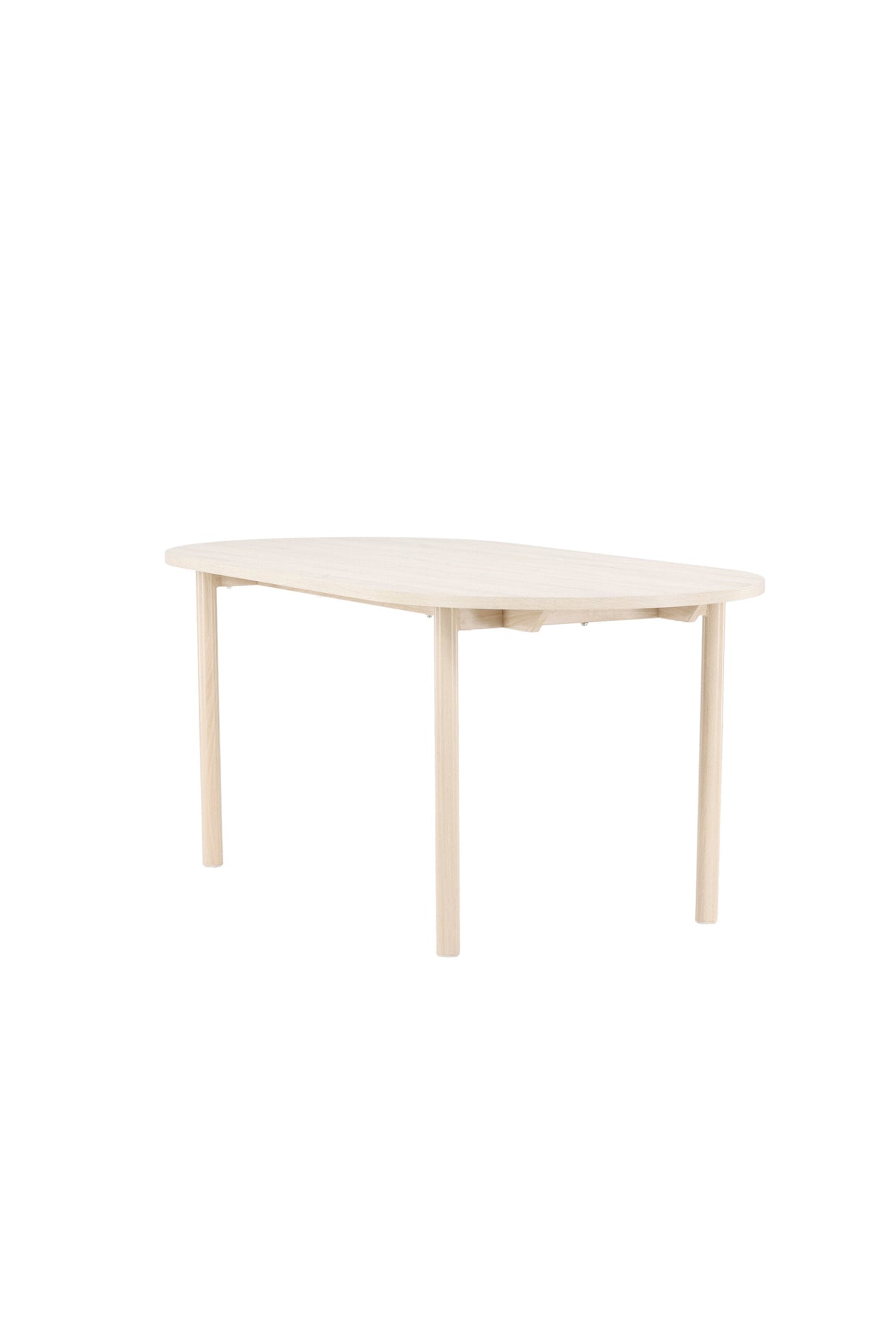 Andy ovaler Esstisch - white - wash/MDF - Ovale Esstische - ALVAHOME