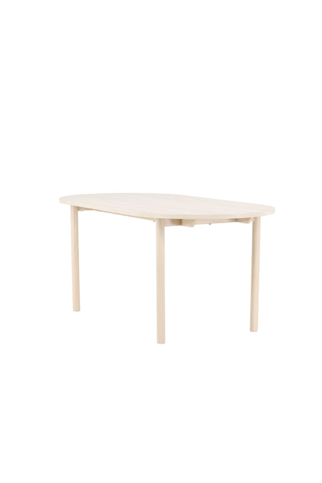 Andy ovaler Esstisch - white - wash/MDF - Ovale Esstische - ALVAHOME