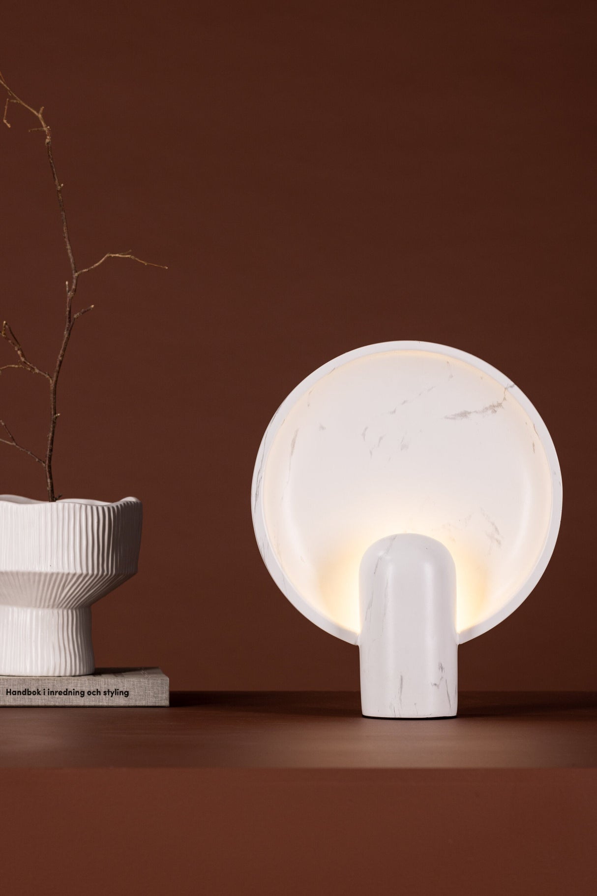 Angers Tischlampe - hellgrau/Resin - Tischlampen - ALVAHOME