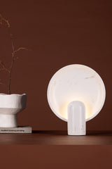 Angers Tischlampe - hellgrau/Resin - Tischlampen - ALVAHOME