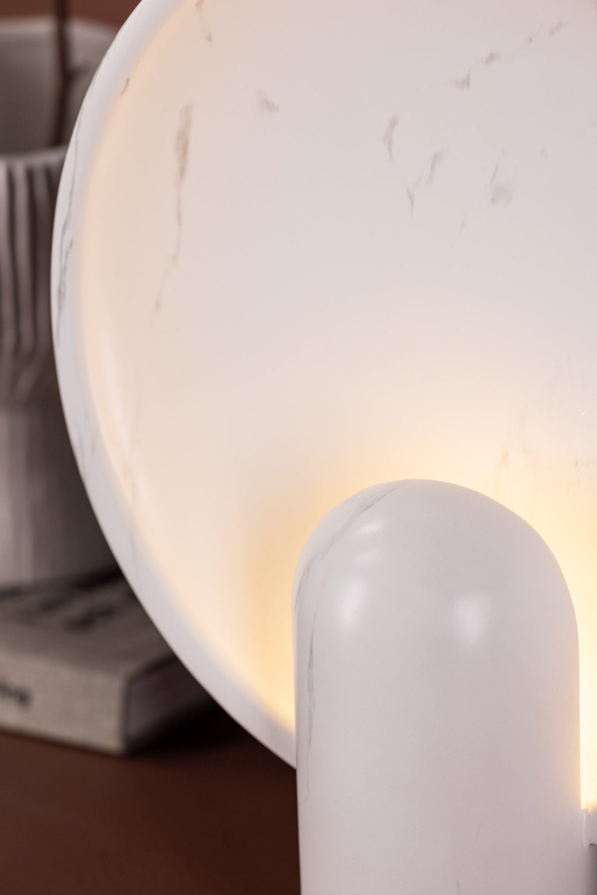 Angers Tischlampe - hellgrau/Resin - Tischlampen - ALVAHOME