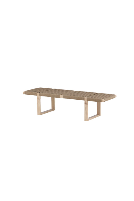 Ängön Sitzbank - natur/Stahl - Sitzbänke - ALVAHOME