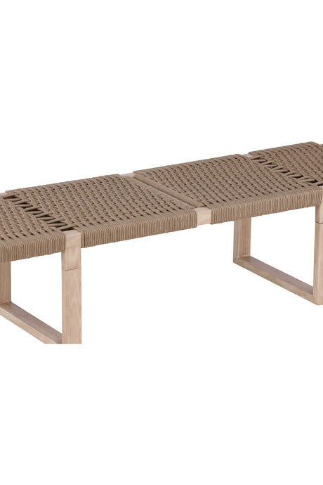 Ängön Sitzbank - natur/Stahl - Sitzbänke - ALVAHOME