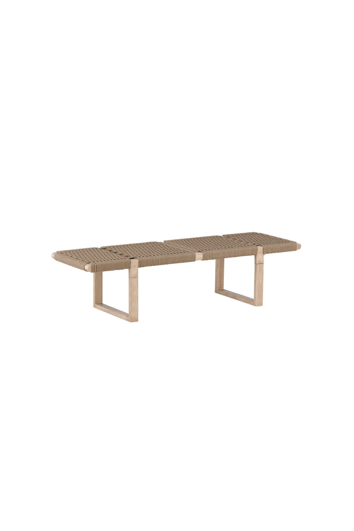 Ängön Sitzbank - natur/Stahl - Sitzbänke - ALVAHOME