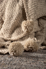 Anny Decke - beige/Acryl - Decken - ALVAHOME