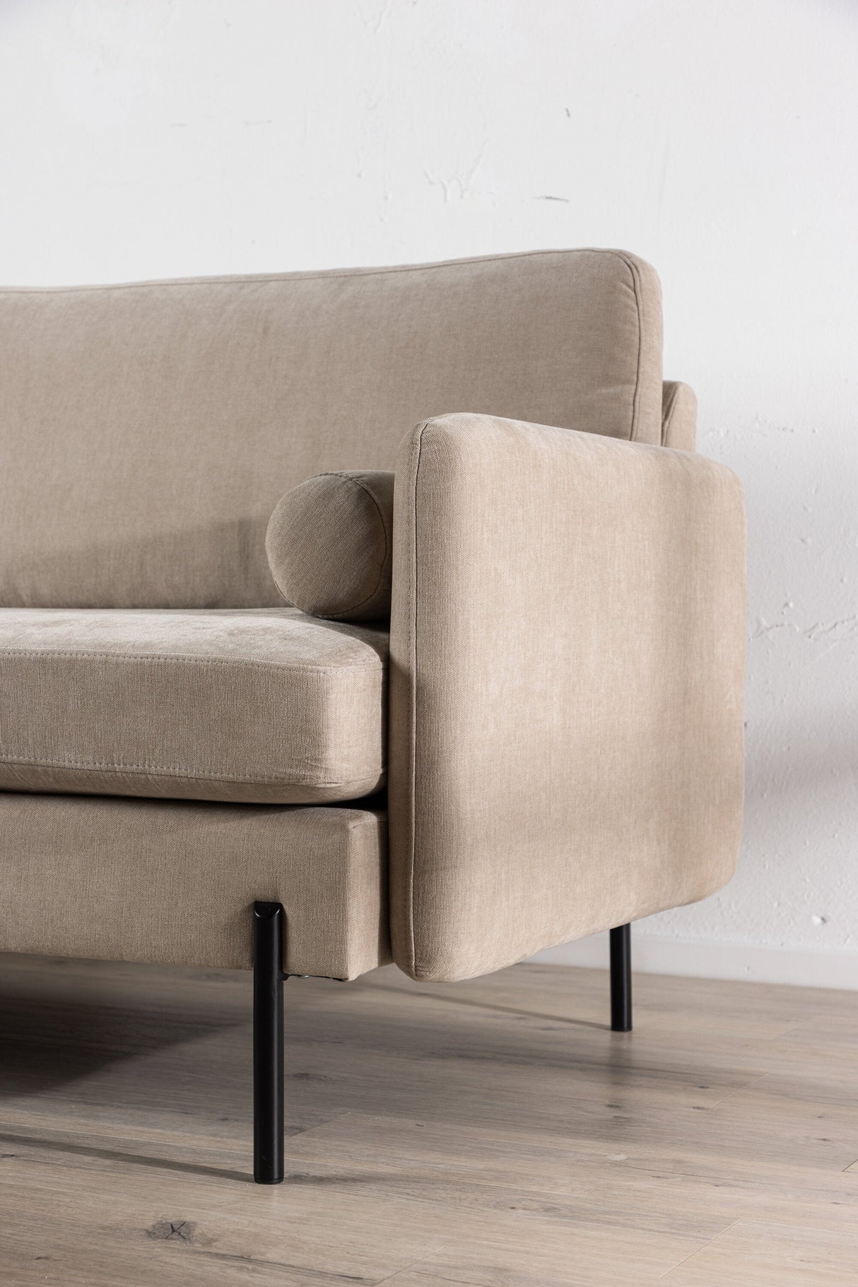 Antibes 3 - Sitzer Sofa - beige/Polyester - 3 - Sitzer Sofas - ALVAHOME